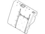 BE8Z5466801B - Body: Seat Back Pad for Ford: Fiesta Image