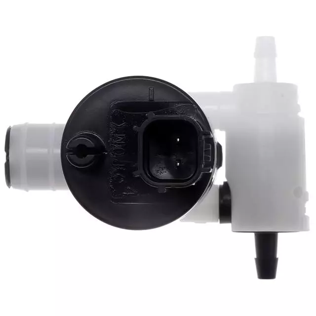 86739 - Wiper and Washer: Windshield Washer Pump for Buick: LaCrosse | Chrysler: PT Cruiser, Town &amp; Country | Dodge: Caravan, Durango, Grand Caravan | Ford: EcoSport, Edge, Expedition, Explorer, F-150, F-350 Super Duty, Fiesta, Flex, Police Interceptor Utility, Taurus X, Transit Connect | Jeep: Commander, Grand Cherokee, Liberty | Land Rover: LR4 | Lincoln: MKT, MKX, MKZ, Nautilus, Navigator | Mercury: Sable Image