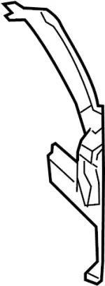 776607S030 - Body: Rear Pillar for INFINITI: QX56 Image