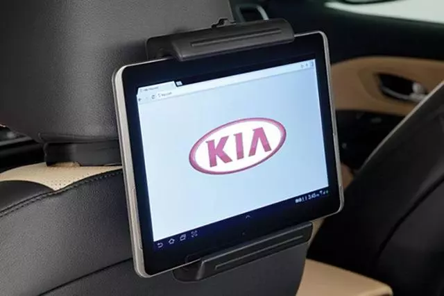 153ADU00 - Electronics: Tablet Holder Without Base for Kia: Forte, Forte Koup, K900, Optima, Rio, Sedona, Sorento, Sportage, Stinger, Telluride Image