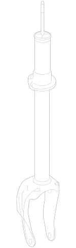 1663233200 - : Shock Assembly for Mercedes-Benz: ML550 Image