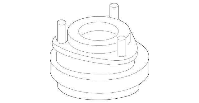 1713200073 - Suspension: Mount for Mercedes-Benz Image