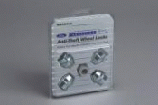 Wheel Locks - Zinc-Plated For Hidden Lugs - Ford (2L1Z-1A043-AA)