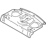 FR3Z6346506A - Body: Package Tray for Ford: Mustang Image