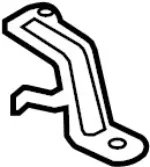 1658860U10 - Engine: Resonator Bracket for Infiniti Image