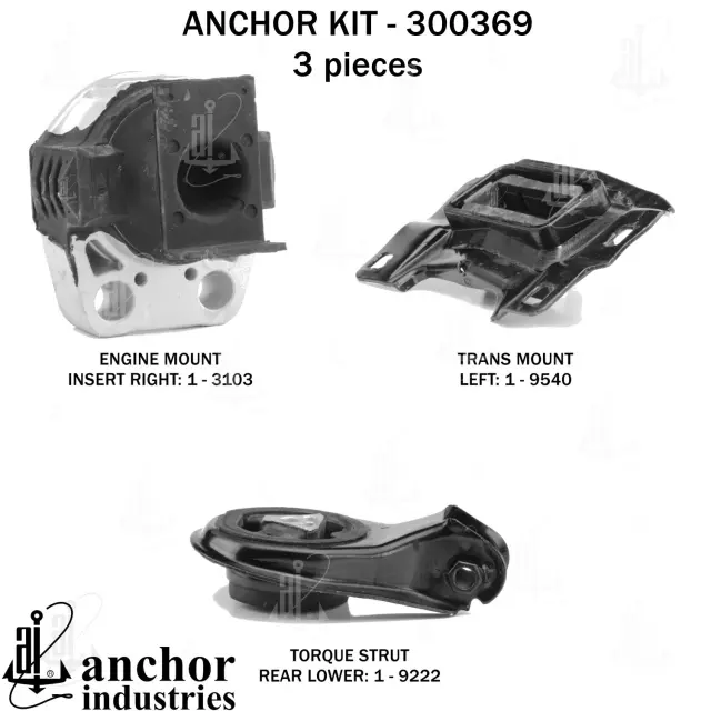 300369 - : Anchor Engine Mount Kit for Anchor Image