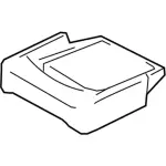 FL7Z7863805AA - Body: Seat Cover for Lincoln: Navigator Image