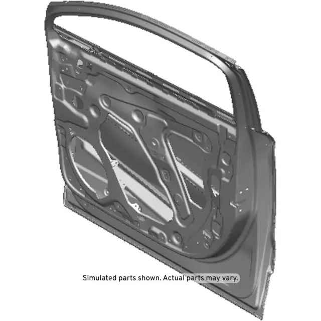 23141897 - : Passenger Side Front Door with Reinforcements, Deadener, Stiffeners, Plates, Frame, and Bar for Buick: Envision Image