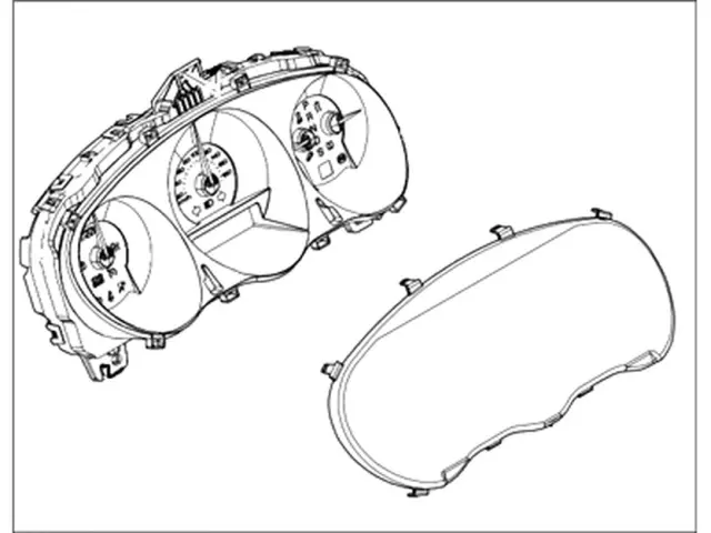 BH6Z10849AC - Body: Cluster Assembly for Lincoln: MKZ Image