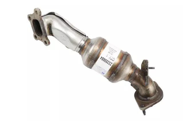 23355684 - : Driver Side Warm Up Three-Way Catalytic Converter Kit with Exhaust Pipe for Cadillac: ATS, CTS Image