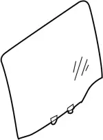 82301ZQ10A - Body: Movable Glass for INFINITI: QX56 Image