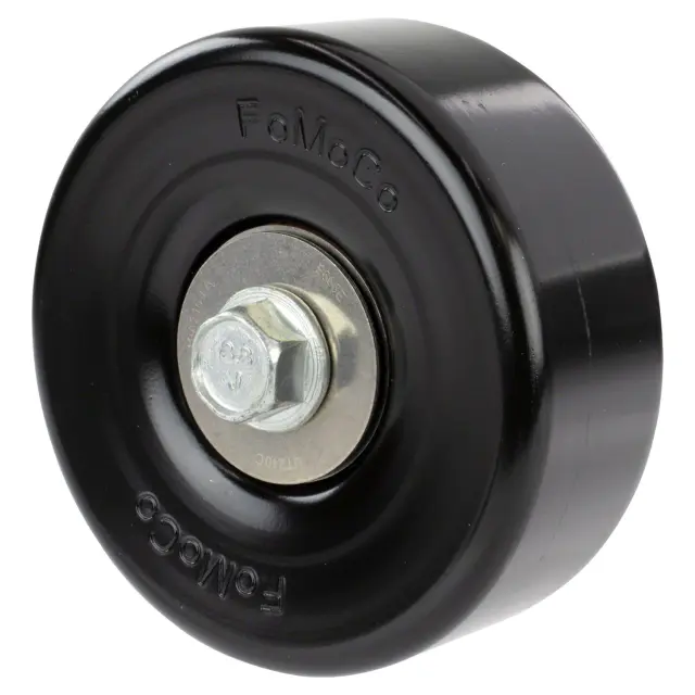 YS382 - Belts &amp; Cooling: Motorcraftâ„¢ Accessory Drive Belt Idler Pulley for Ford: E-350 Super Duty, E-450 Super Duty, F-250 Super Duty, F-350 Super Duty, F-450 Super Duty, F-550 Super Duty Image