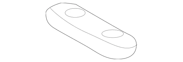 163492021864 - Exhaust: Converter &amp; Pipe Pad for Mercedes-Benz Image