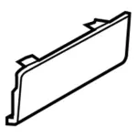 HC3Z25237W24BC - Body: Bezel for Ford: F-250 Super Duty, F-350 Super Duty, F-450 Super Duty Image