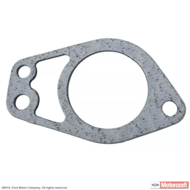 E3TZ8255A - Cooling System: Thermostat Gasket for Ford: E-250 Econoline Club Wagon, E-350 Econoline, E-350 Econoline Club Wagon, F-250, F-350, F-Super Duty Image