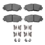 1551121001 - : DFC 5000 Advanced Pads - Ceramic and Hardware Kit for DYNAMIC FRICTION Image