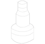 2039900103 - Sliding Roof: Screw for Mercedes-Benz Image