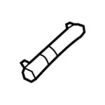 7T4Z9047A - Fuel System: Filler Hose for Ford: Edge | Lincoln: MKX Image