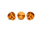 8ACFBK3OR - : Colored Billet Knobs for WeatherTech Image