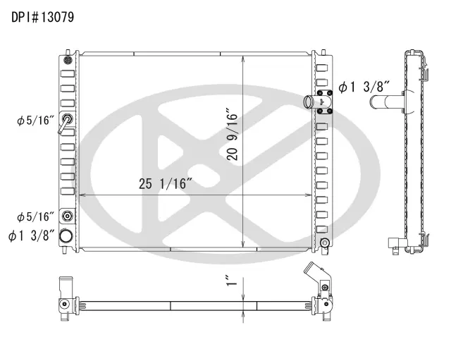 A13079 - : Koyorad Radiator for Koyo Image