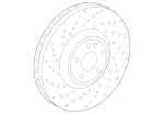 4634210000 - : Brake Disc for Mercedes-Benz Image