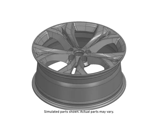 26217814 - : Part# 26217814 19x8.5-Inch Aluminum Wheel for Buick: LaCrosse Image