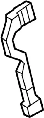 87609AT220 - Body: Air Duct for Infiniti Image