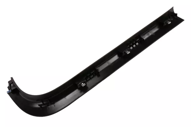 Jet Black Front Driver Side Door Sill Garnish Molding - GM (23154494)