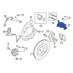 L1MZ2B120G - Brakes: Caliper for Ford: Explorer | Lincoln: Aviator Image