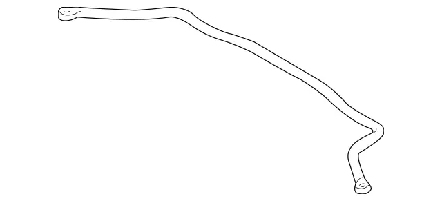 1633260165 - Rear Axle: Torsion Bar for Mercedes-Benz: ML320, ML430, ML55 AMG Image image