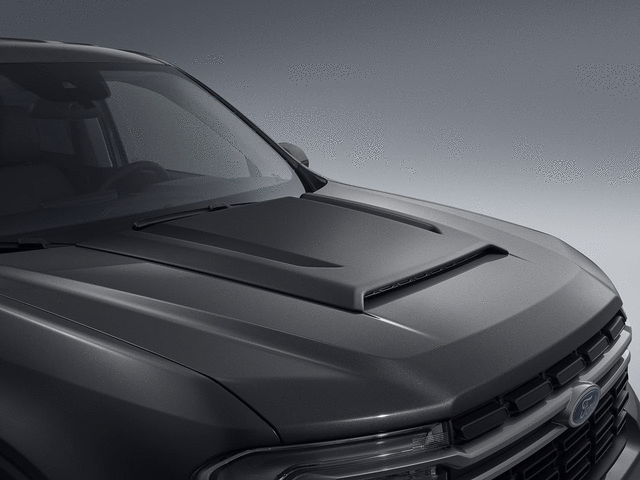 Hood Scoop - Satin Black - Ford (VNZ6Z-16C630-A)