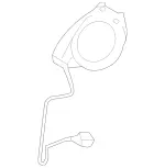 2229068304 - : Interior Lamp for Mercedes-Benz: Maybach S550, Maybach S560, Maybach S600, Maybach S650, S450, S550, S550e, S560, S600, S63 AMG, S65 AMG Image