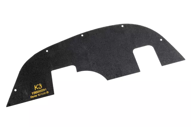 15686091 - Body: Splash Shield for Chevrolet: C1500, C2500, C3500, K1500 Pickup, K2500 Pickup, K3500 Pickup, Suburban C2500, Suburban K2500 | GMC: C1500 Pickup, C2500 Pickup, C3500 Pickup, K1500 Pickup, K2500 Pickup, K3500 Pickup, Suburban C2500, Suburban K2500 Image