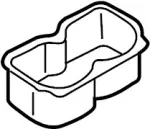 68961AL500 - Body: Insert for Infiniti Image