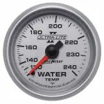 4932 - : GAUGE, WATER TEMP, 2 1/16", 120-240?F, MECHANICAL, ULTRA-LITE II for AutoMeter Image