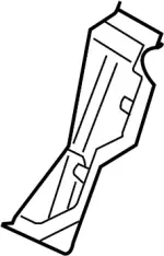 886011NL0A - Body: Seat Back Frame for INFINITI: G37, Q60 Image