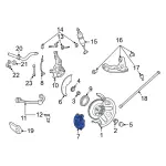 F57Z2B120AA - Brakes: Disc Brake Caliper for Ford Image