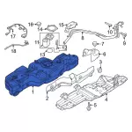 NB3Z9002A - Fuel System: Fuel Tank for Ford: Bronco Image