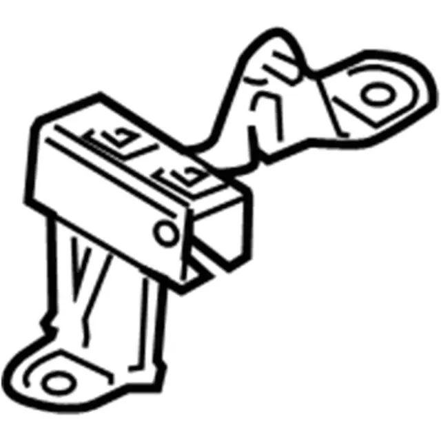 8C3Z2860692B - Body: Seat Frame Bracket for Ford: F-250 Super Duty, F-350 Super Duty Image