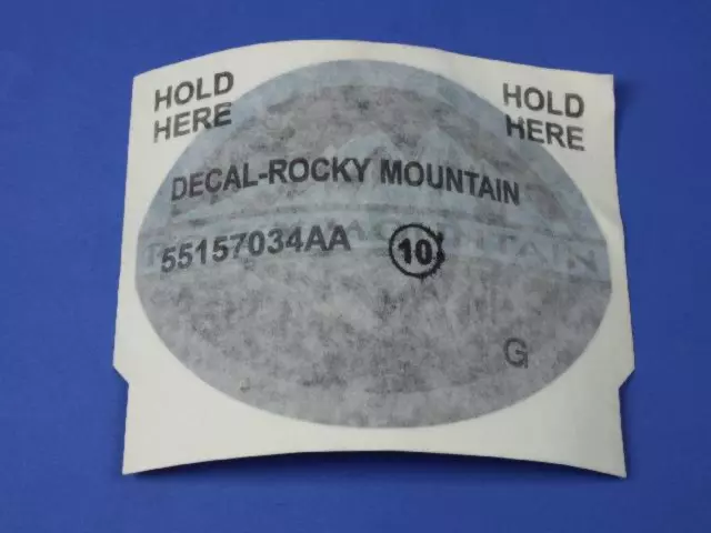 - DECAL | Mopar 55157034AA - Mopar (55157034AA)