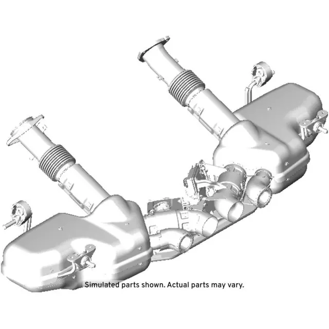 85723236 - : Muffler &amp; Pipe for GM Image