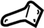 887154P000 - Body: Tray Lining Bracket for Infiniti Image