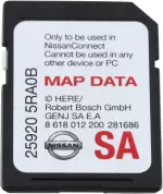 259205RA0B - : Sd Card: Map for Nissan Image