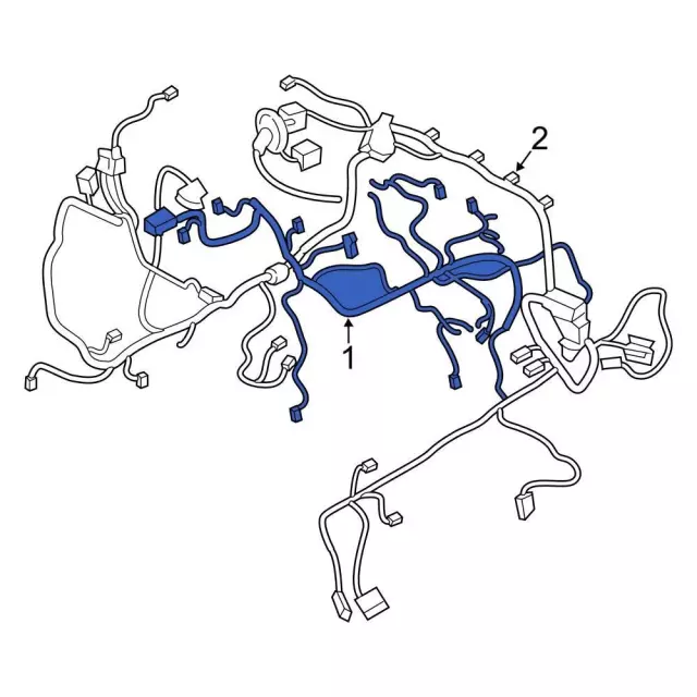 KU5Z12A581GE - Electrical: Engine Harness for Ford: Explorer Image