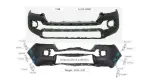 5211904907 - Body: Bumper Cover for Toyota Image