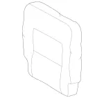 46392017477C12 - Body: Seat Cover for Mercedes-Benz Image
