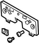 96210AM800 - Body: License Plate Bracket for Infiniti Image