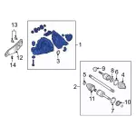 7L1Z4010A - Universals &amp; Rear Axle: Axle Housing for Ford: Expedition | Lincoln: Navigator Image