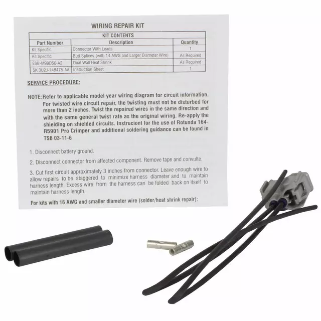 CU2Z14S411UA - : Wire Assembly for Ford Image