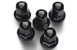 C2D54172 - : Growler Etched Lug Nuts - Black for Jaguar Accessories Image